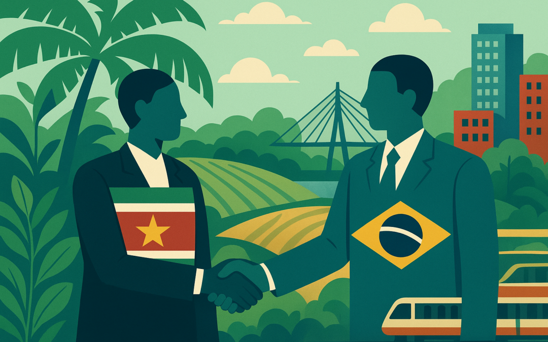 Officieel bezoek van president Jennifer Simons aan Brazilië in mei