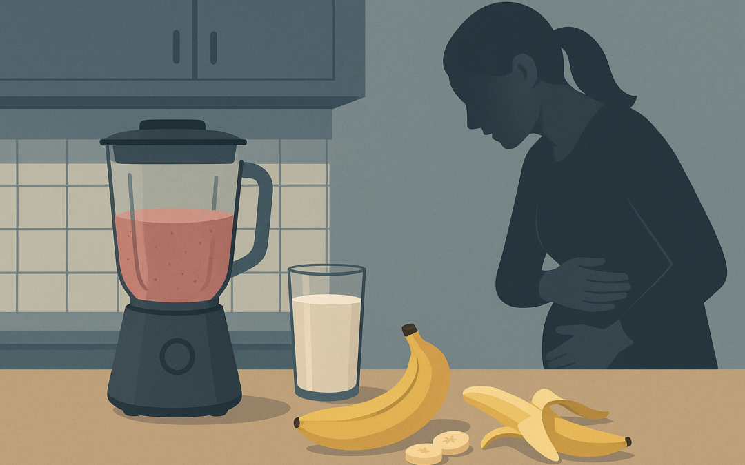 Vrouw overlijdt na ernstige buikkrampen na het drinken van smoothie