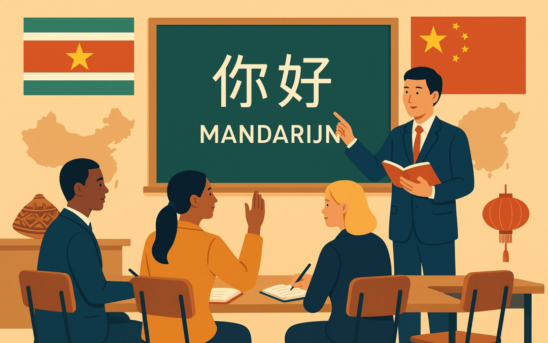 Mandarijntraining als brug tussen Suriname en China
