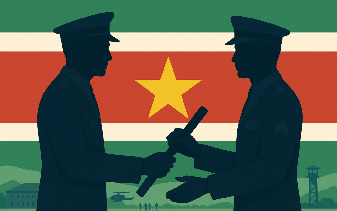 Vertrek van bevelhebber Kioe A Sen en de ontwikkelingen binnen het Nationaal Leger