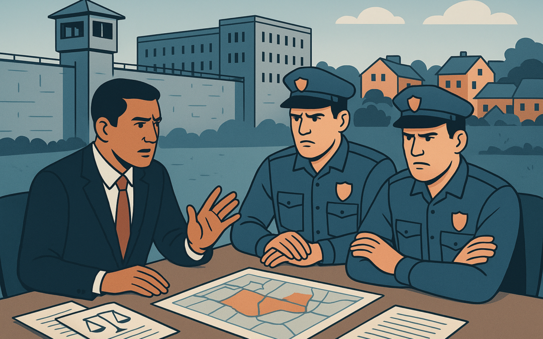 Minister Monorath steunt penitentiaire ambtenaren in geschil over gevangenisgrond