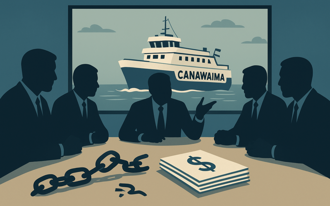 Problemen bij Canawaima: ingrijpen van de overheid