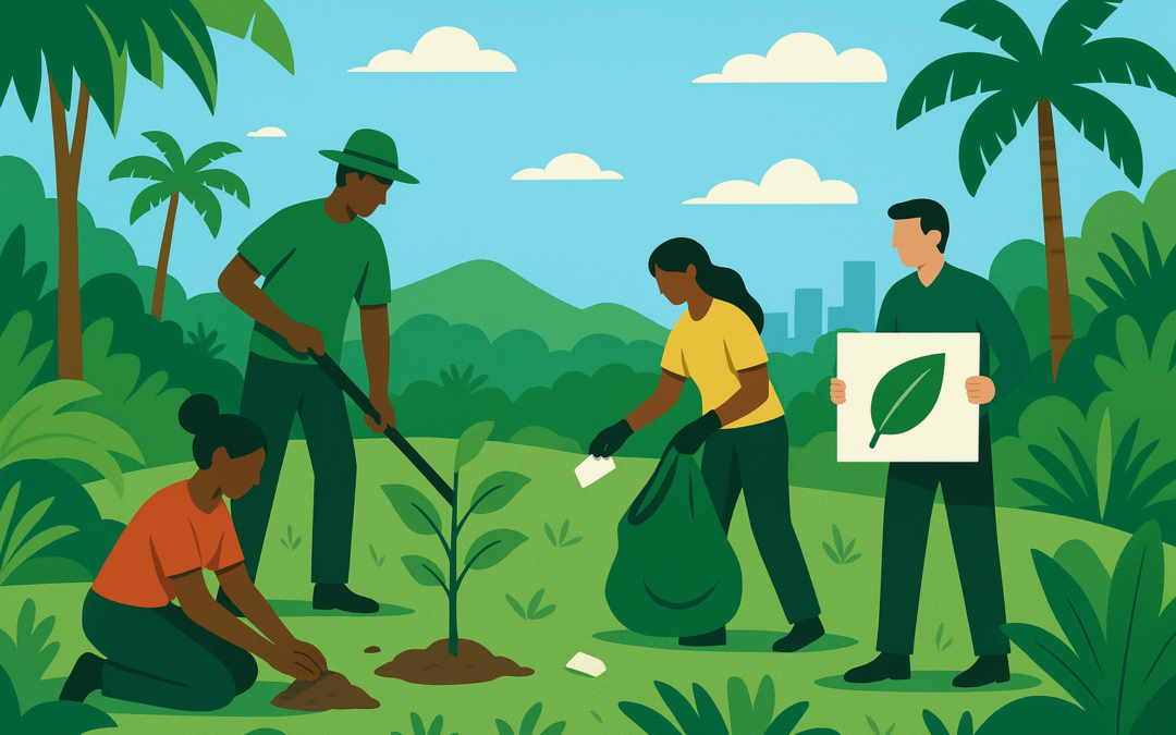 Vijfenveertig jaar inzet voor een schoon en groen Suriname