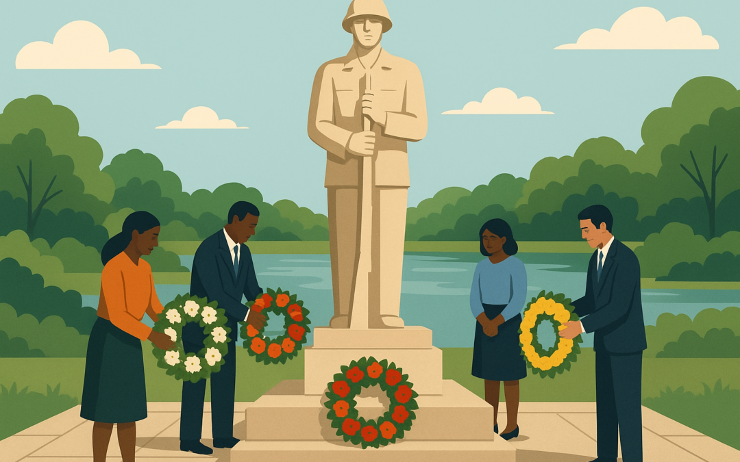 Herdenking van de Surinaamse bijdrage aan de Tweede Wereldoorlog