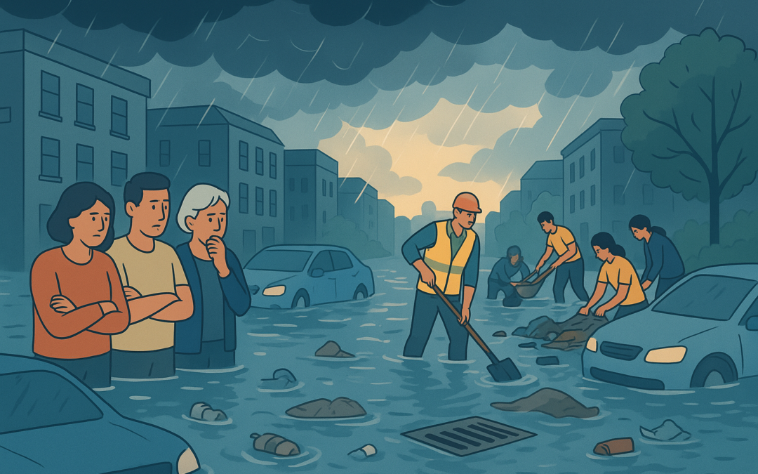 Gezamenlijke aanpak nodig om wateroverlast te bestrijden